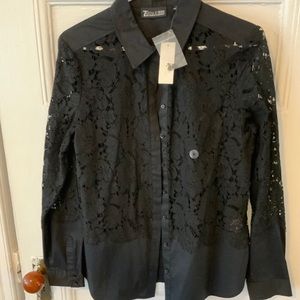 New York & Company Button Down Shirt